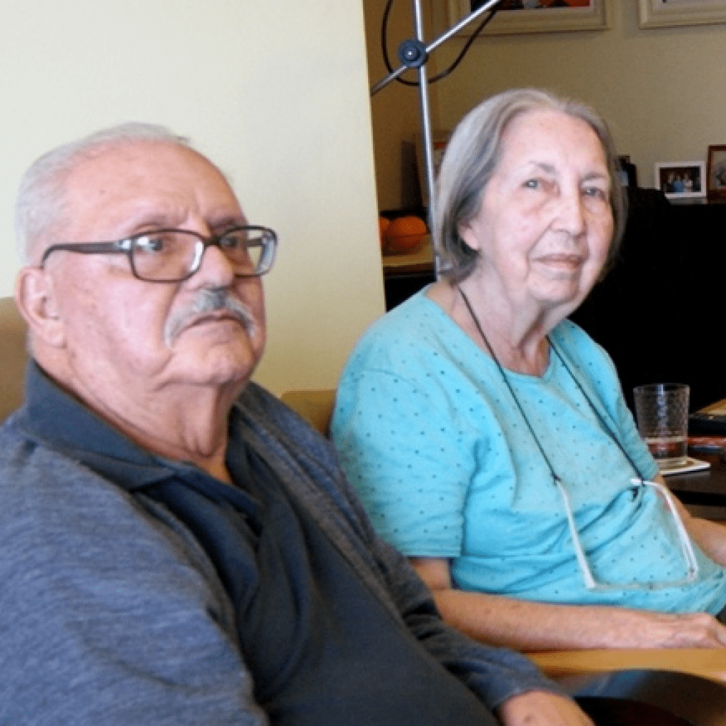 Salim e Eglê Malheiros. Foto arquivo Udesc/Faed
