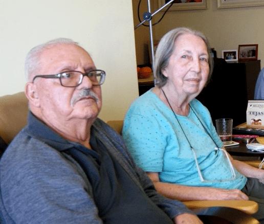 Salim e Eglê Malheiros. Foto arquivo Udesc/Faed